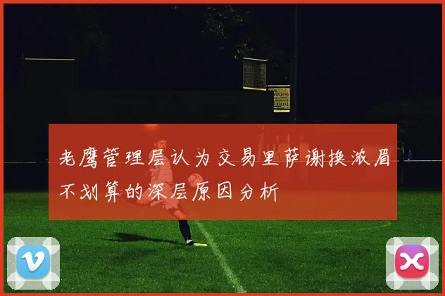 老鹰管理层认为交易里萨谢换浓眉不划算的深层原因分析